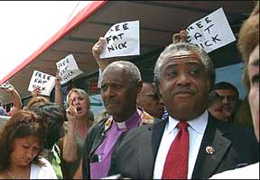 Al Sharpton in Howard Beach