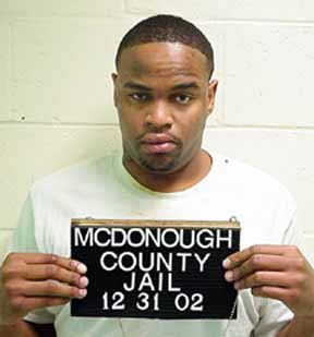 black arrestee