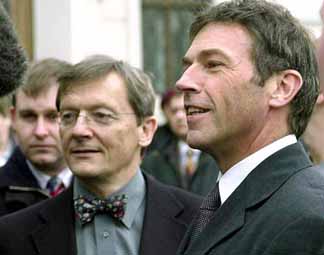 Joerg Haider and Wolfgang Schuessel