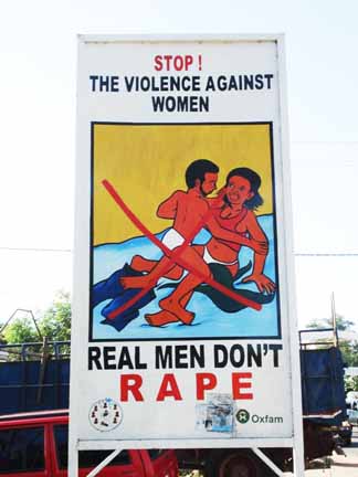 Liberian billboard