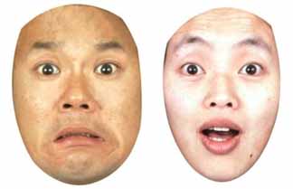 Asian fear and surprise