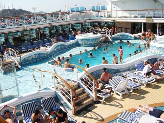 cruise ship on welfare