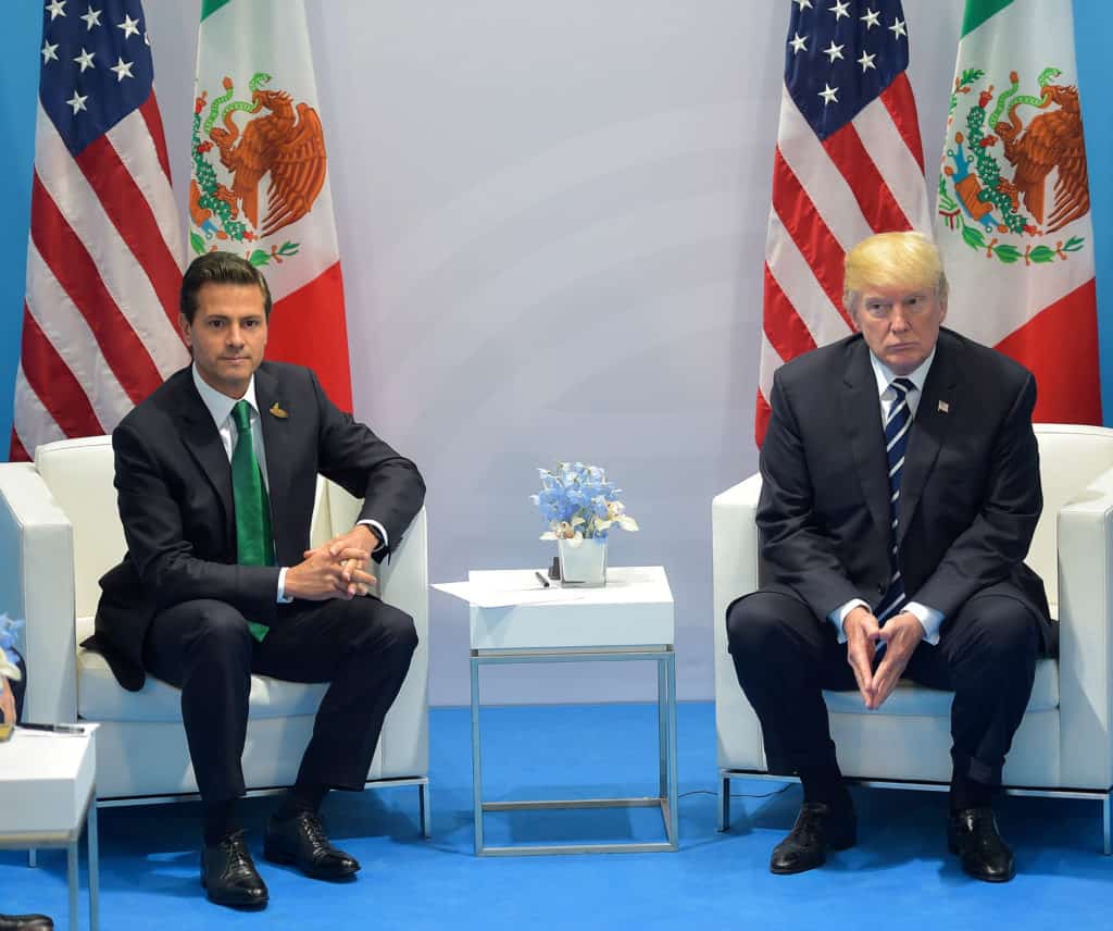 Donald Trump Says Mexico Will Pay For Border Wall After Meeting With ...